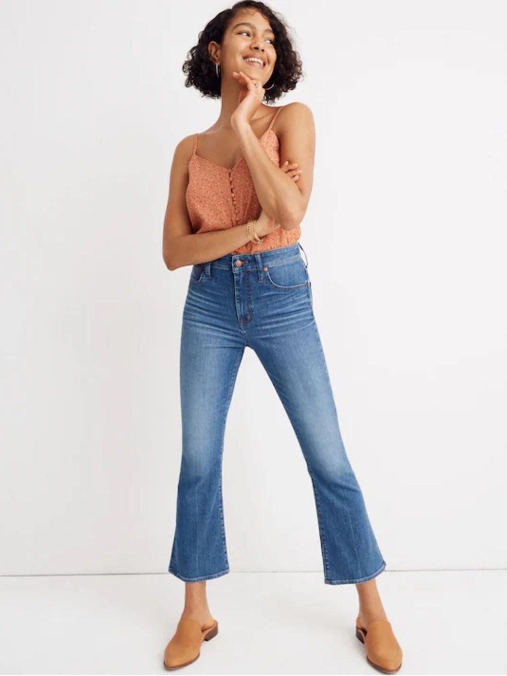 Madewell Cali Demi Boot Cut Jeans